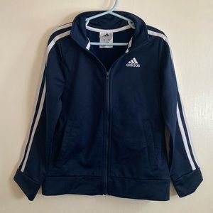 😎 Adidas Track Full Zip Jacket Boys 5